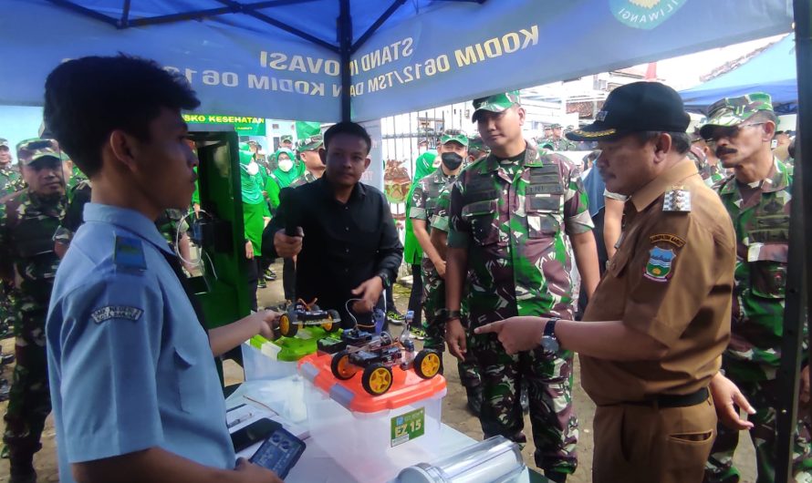 Kodim 0613 Gelar Inovasi Tehnologi saat Apel Komandan Satuan Jajaran Kodam III/SLW