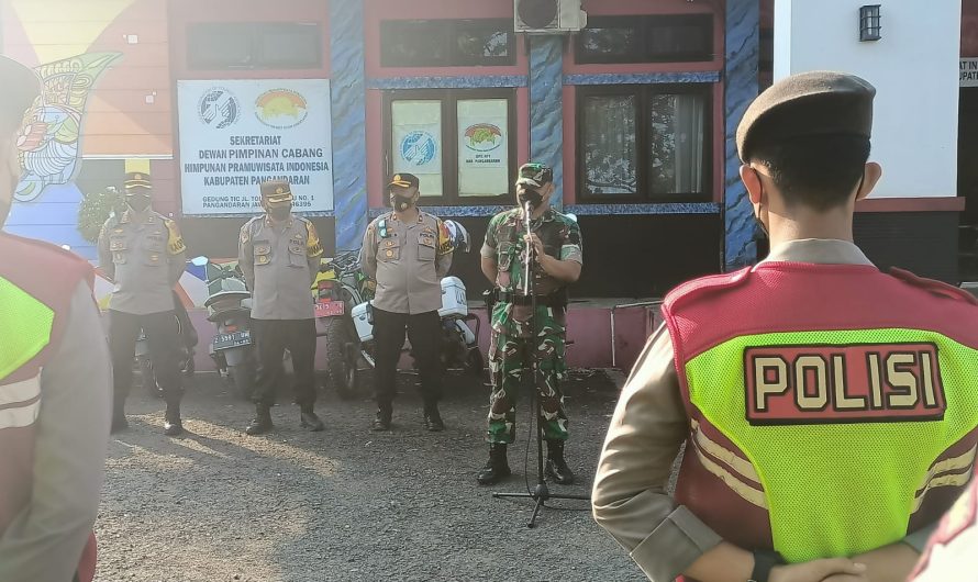 Dandim 0613 Ciamis, Pimpin Apel gabungan Pengamanan libur Hari Raya Idul Fitri 1443 H 2022