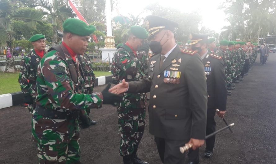 Dandim 0613 Ciamis Hadiri Pengukuhan Paskibraka 2022