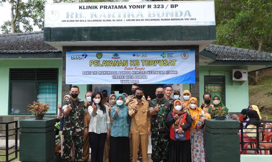 Dandim dan Wakil Walikota Tinjau Pelaksanaan Pelayanan KB Terpusat