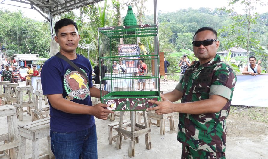 Lomba Burung Kicau  Akifa Cup feat HUT TNI ke-77 Kodim 0613 Ciamis