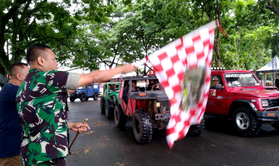 Dandim Ciamis Lepas Peserta Offroad Meriahkan HUT TNI ke-77