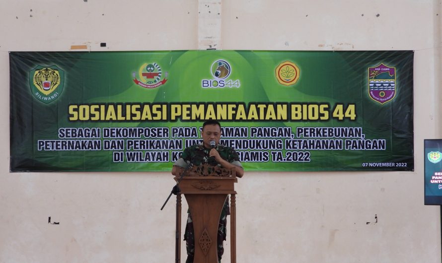 Kodim 0613/Ciamis Sosialisasikan Pemanfaatkan Bios 44 di Ciamis