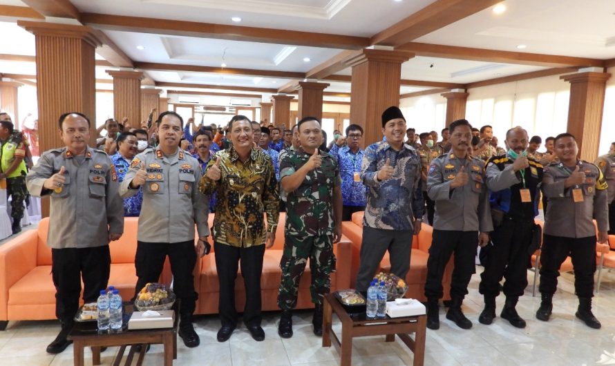 Ciptakan Kamtibmas Kondusif,Dandim 0613/Ciamis, Kapolres dan Wakil Bupati Pangandaran Gelar Silahturahmi Tiga Pilar