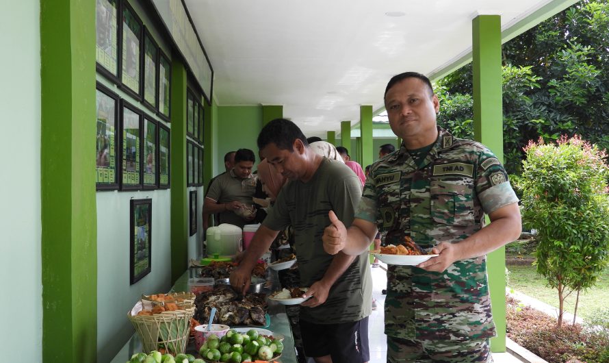 Pererat Hubungan Silaturahmi antara Pimpinan dan Anggota,Kodim Ciamis Gelar Jumat Berkah