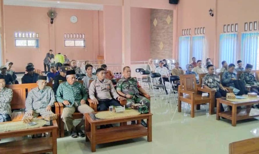 Babinsa Tambakreja Koramil 1315/Lakbok, Hadiri Musyawarah Desa Penetapan APBDes Ta.2023
