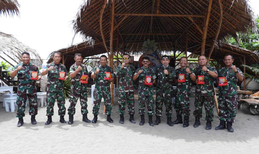Lepas 7 Perwira dan Anggota ke Kodim 0625 Pangandaran Kodim Ciamis Lakukan touring