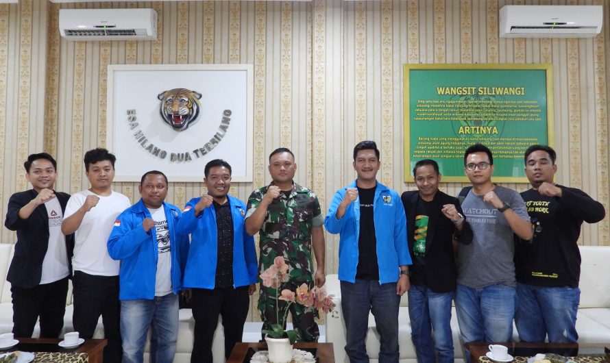 Dandim 0613 terima Audensi DPP KNPI Kabupaten Ciamis