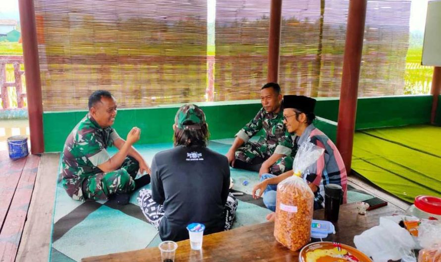 Wadah Silaturahmi antara Koramil 1302/Cikoneng dengan Tokoh Agama maupun Tokoh Masyarakat sekitar.