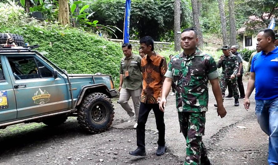 Dandim bersama Walikota Banjar Sambut kedatangan Rombongan Gandara Ultimate Adventure & Charity ke-18