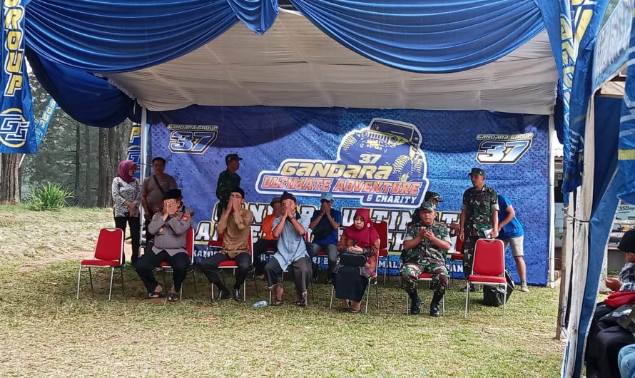 Jelang Etape 2 Gandara Ultimate Adventure Danramil Bersama Ketua Panitia Gelar Doa Bersama