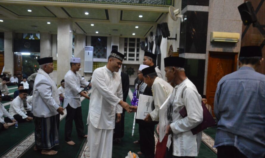 Dandim Ciamis hadiri Sholat Tarawih dan peringatan Nuzulul Quran tingkat Kabupaten Ciamis
