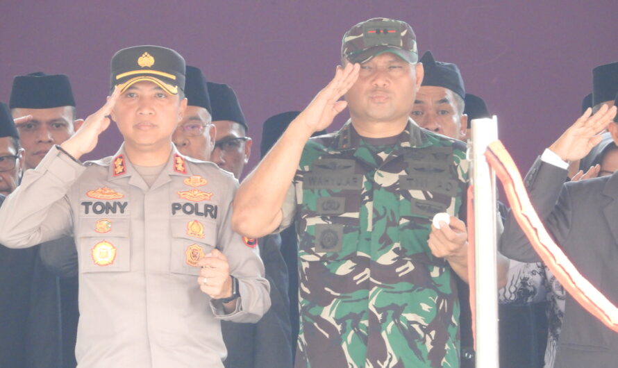 Dandim Ciamis Hadiri Upacara HARDIKNAS 2023 Tingkat Kabupaten Ciamis