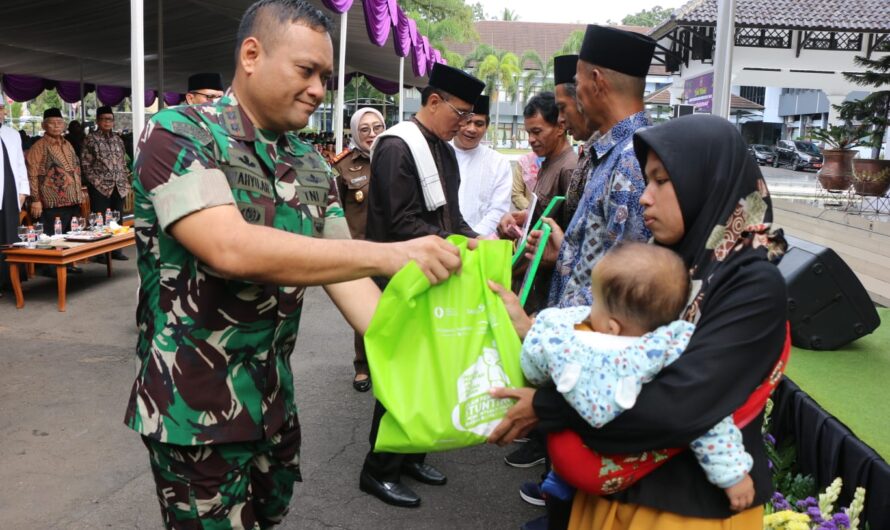 Dandim 0613 Ciamis Hadiri Halal Bi Halal Tingkat Kabupaten Ciamis