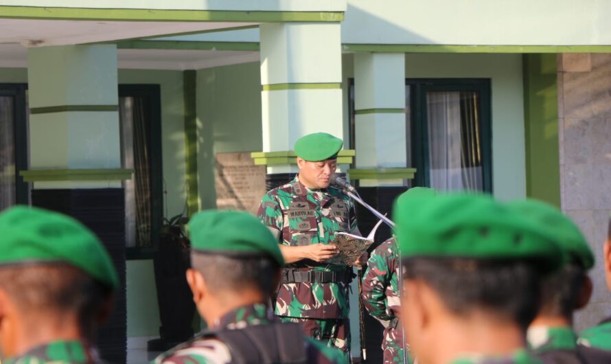 Dandim Pimpin Langsung Upacara Peringatan Hari Kebangkitan Nasional ke-115 Ta 2023
