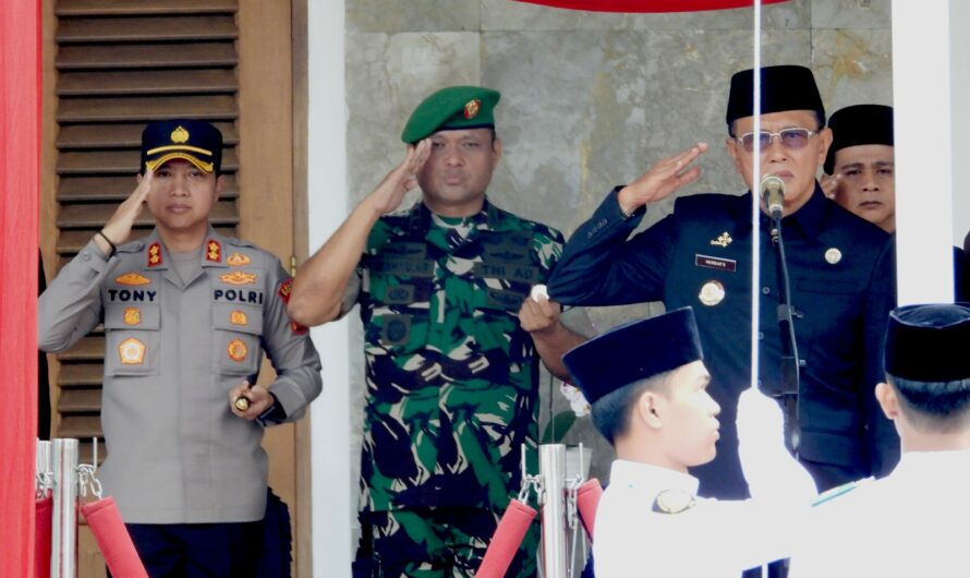 Dandim 0613/Ciamis hadiri Upacara Hari Kebangkitan Nasional ke-115 Tahun 2023 tingkat Kabupaten Ciamis.