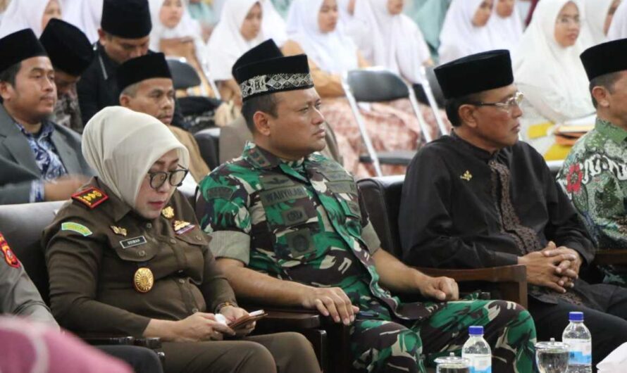 Dandim 0613 Ciamis Hadiri MQK ke-VIII Tk Kab Ciamis 2023