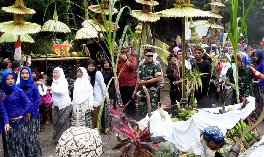 Dandim Ciamis Hadiri Upacara Adat Kirab Ngabumi di Situs Cagar Budaya Pulomajeti