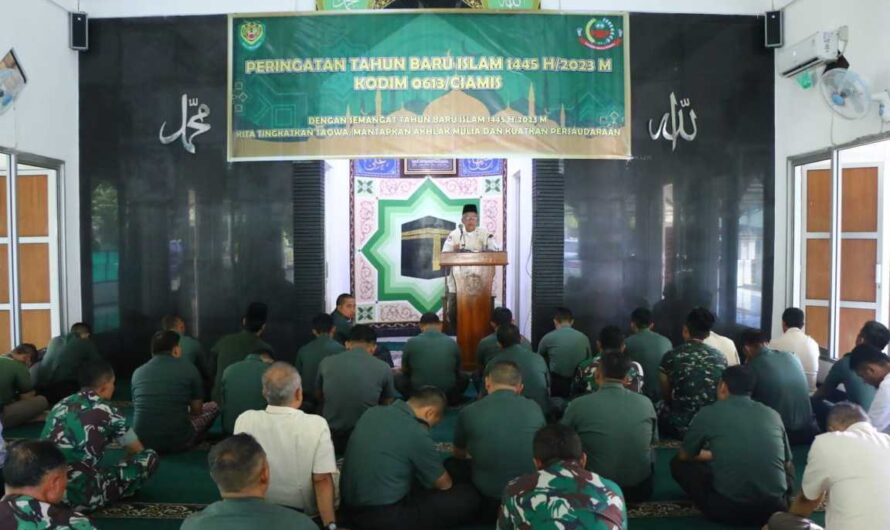 Kodim Ciamis gelar Doa Bersama Sambut Tahun Baru Islam 1445 Hijriyah