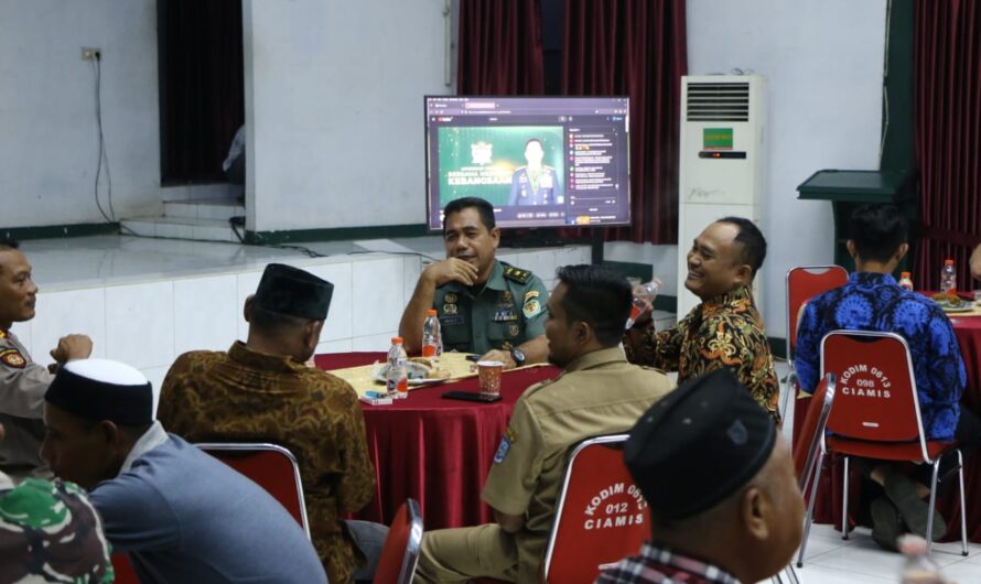 Kodim 0613/Ciamis Gelar Nonton Bareng Nobar “KASAD Award 2023