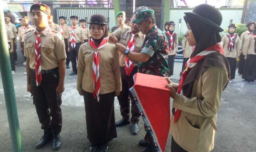 Wadanramil 1317/Banjarsari Buka Diklat Calon Saka Wira Kartika 2023