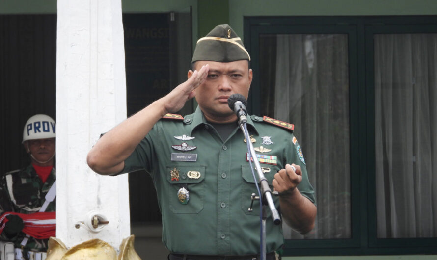 Dandim 0613/Ciamis Pimpin Upacara 17-an Bulan September 2023