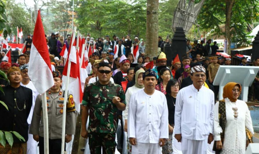 Dandim 0613 bersama Forkopimda Ciamis, Hadiri peringatan Hari Gong Perdamaian Ke-14