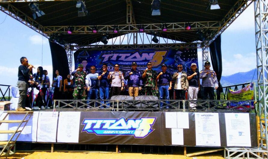 Dandim Ciamis Hadiri Event Trail Adventure ANNIVERSARY TITAN 5 diBuanamekar Panumbangan