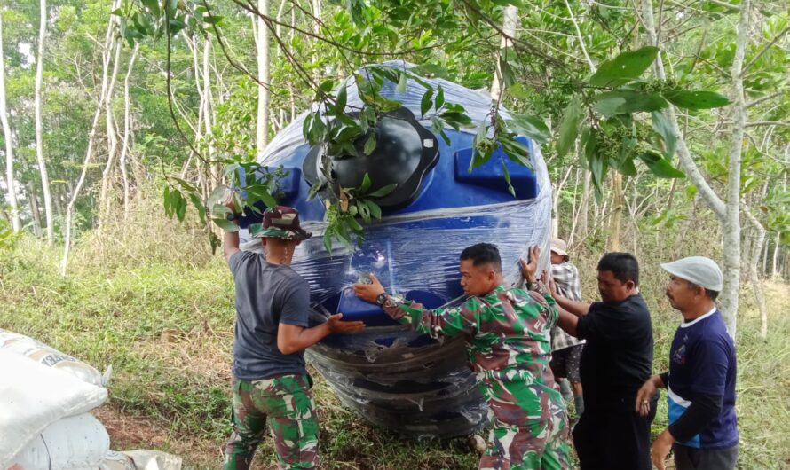 Tak Kenal Lelah Satgas TMMD 118 , Terus Bekerja Keras