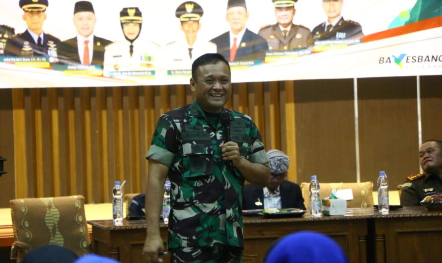 Dandim 0613/Ciamis berikan Materi Deklarasi Pemilu Damai  tahun 2024