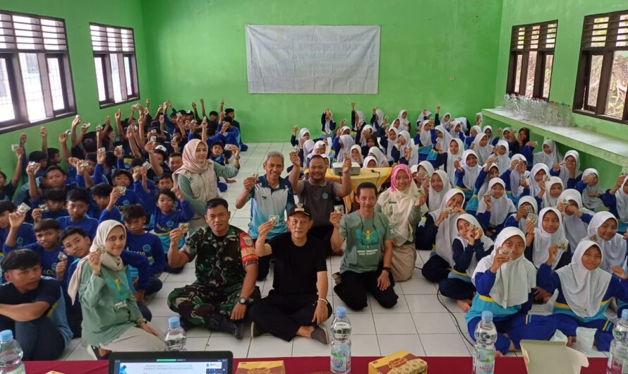 Babinsa 1314/Cimaragas Hadiri Gerakan Aksi Bergizi GEMAS