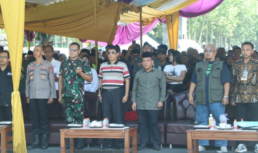 Dandim Ciamis mengajak seluruh anggota ormas BRIGEZ dan VAVOLINE Ciamis untuk aktif berkontribusi dalam pembangunan di lingkungan masyarakat