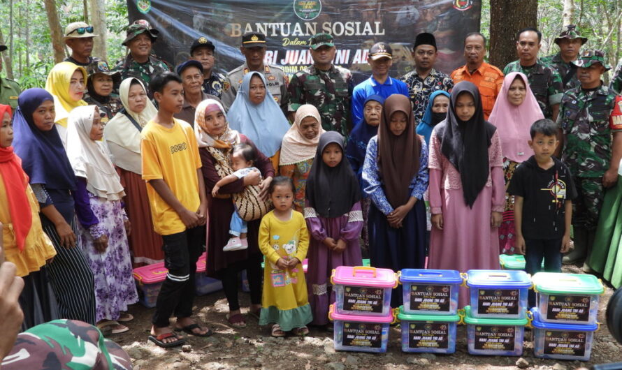 Kodim 0613/Ciamis Gelar Karya Bakti,Bakti Sosial dan Bansos di Kabupaten Ciamis dan Kota Banjar