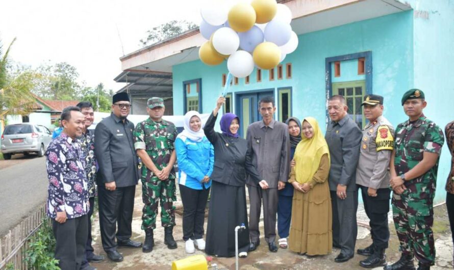 Dandim Ciamis Bersama Forkopimda Kota Banjar Resmikan Sistem Penyediaan Air Minum (SPAM)