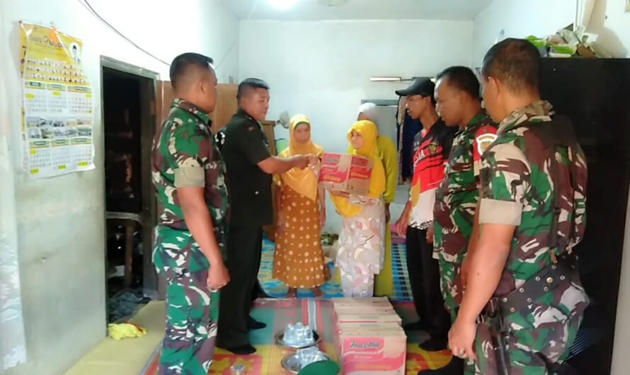 Momen Hari Juang TNI AD, Koramil 1305/Cihaurbeuti Beri Bantuan Korban Longsor