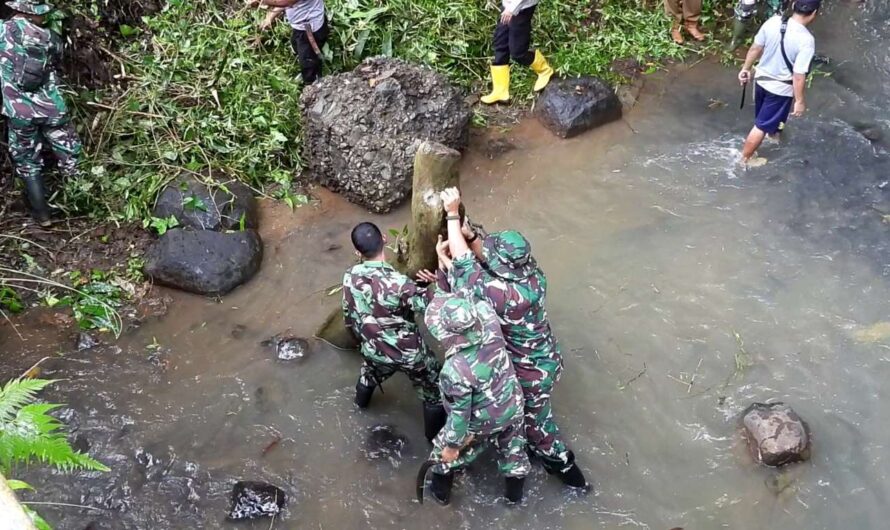 Cegah terjadinya banjir dan longsor Kodim 0613 Ciamis gelar Karya Bakti Serentak