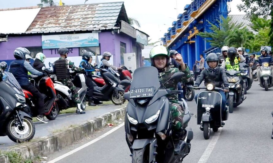 Kodim 0613 Bersama Forkopimda Ciamis Gelar Patroli Jelang Malam Tahun Baru
