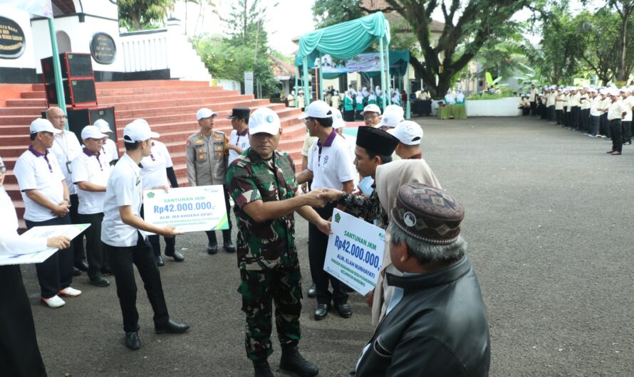 Dandim 0613 Ciamis ikut Partisipasi pada Hari Amal Bakti ke-78