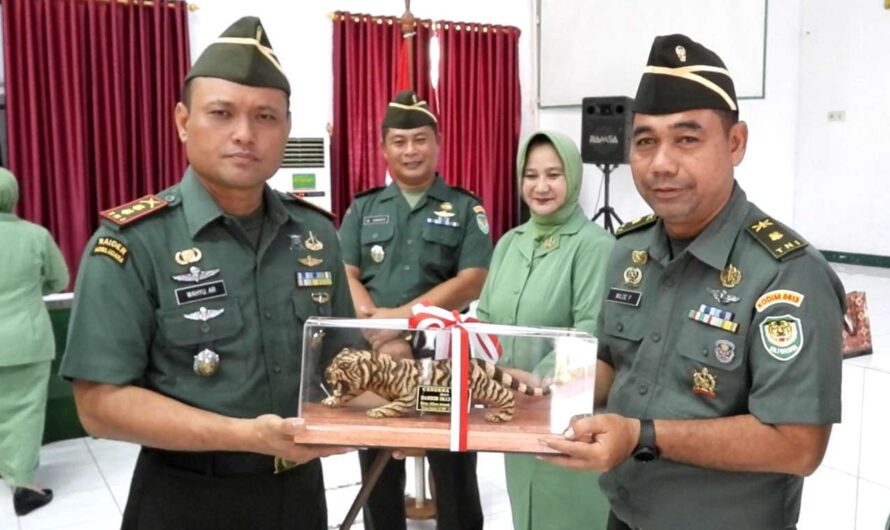 Kodim 0613/Ciamis Gelar Tradisi Korp Raport masuk dan pindah satuan