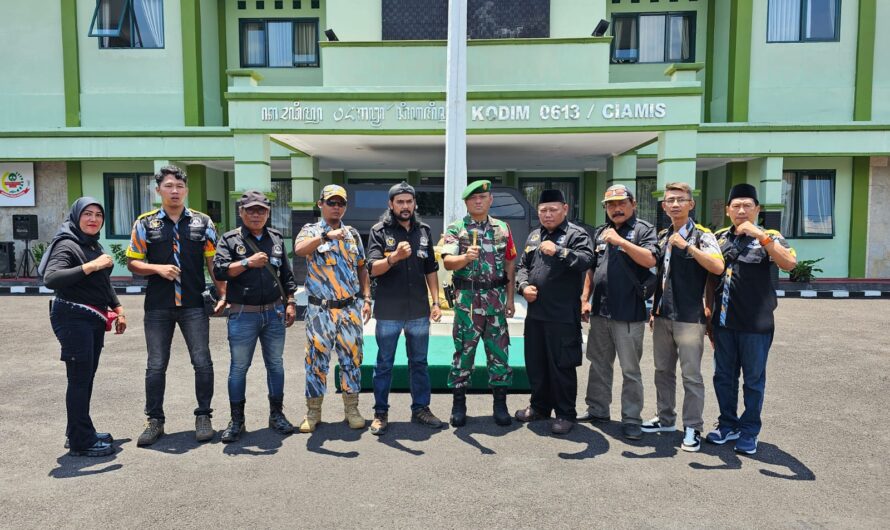 Kodim 0613/Ciamis rangkul Ormas GMBI dalam menjaga ketertiban pasca pemilu