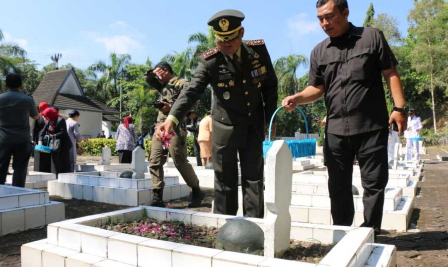 Dandim Ciamis bersama Forkopimda Banjar, Ziarah Rombongan Rangka Hari Jadi Kota Banjar ke-21