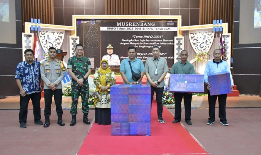 Dandim 0613/Ciamis Hadiri Musrenbang RKPD dan RPJPD Kota Banjar Tahun 2025-2045