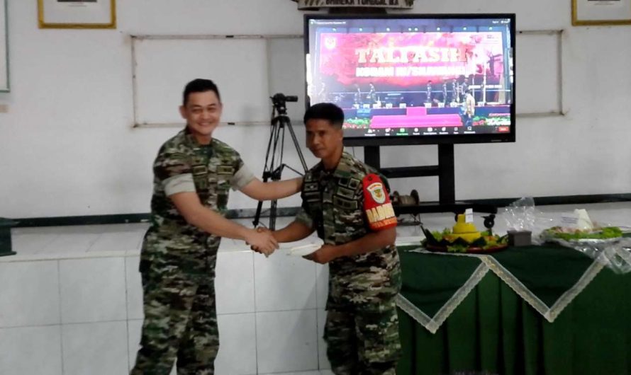 Momen Peringatan Hut ke-78 Kodam III/Siliwangi,Dandim Beri Penghargaan Babinsa Pemberani