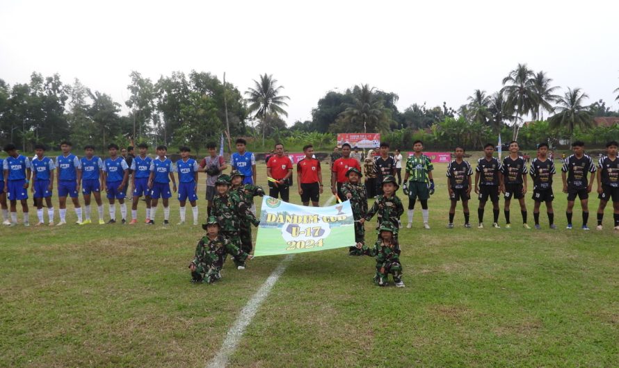 Meriahkan Hut Ke-78 Kodam III/Siliwangi,Kodim Ciamis Gelar Turnamen Bola Usia-17
