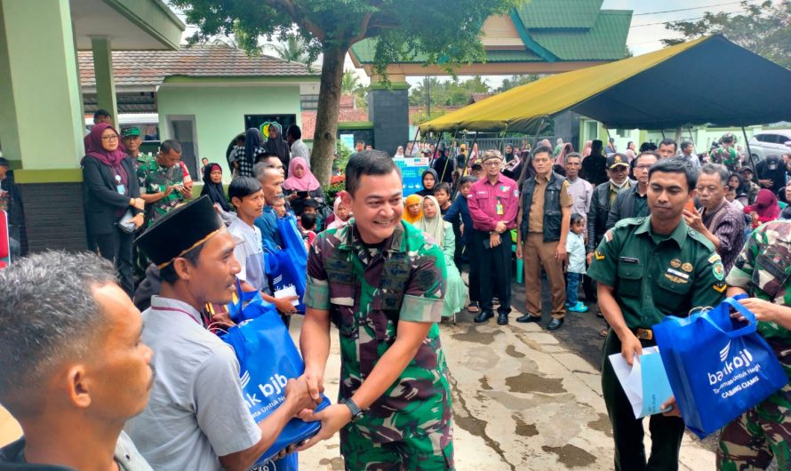 Peringati HUT ke-78 Kodam III/Siliwangi, kodim 0613/Ciamis Gelar Khitanan Massal