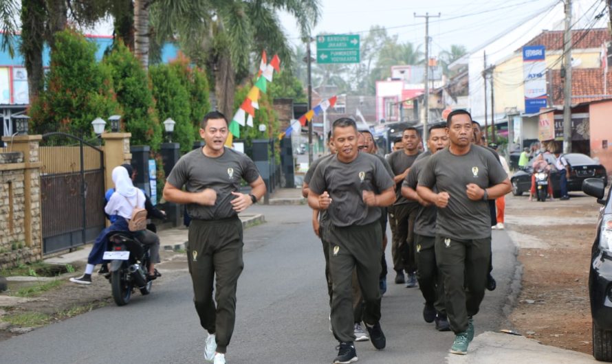 Dandim Ciamis, Lari 5 kilometer bukan hal yang baru melainkan rutinitas yang harus dijaga