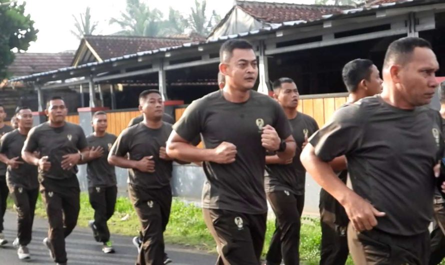 Pembinaan Fisik Jajaran Kodim 0613/Ciamis