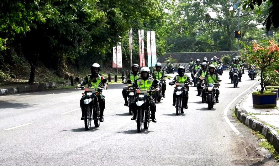 Ciptakan suasana aman dan kondusif jelang Pilkada 2024, Kodim 0613/Ciamis menggelar Patroli Rutin