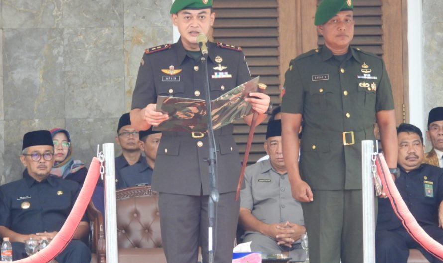 Hari Juang TNI AD, Dandim 0613/Ciamis Pimpin Upacara di Pendopo Kabupaten Ciamis
