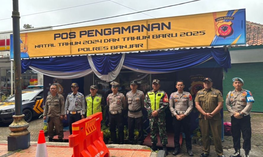Dandim Ciamis Sebar Anggota Menjelang Perayaan Natal dan Tahun Baru 2025